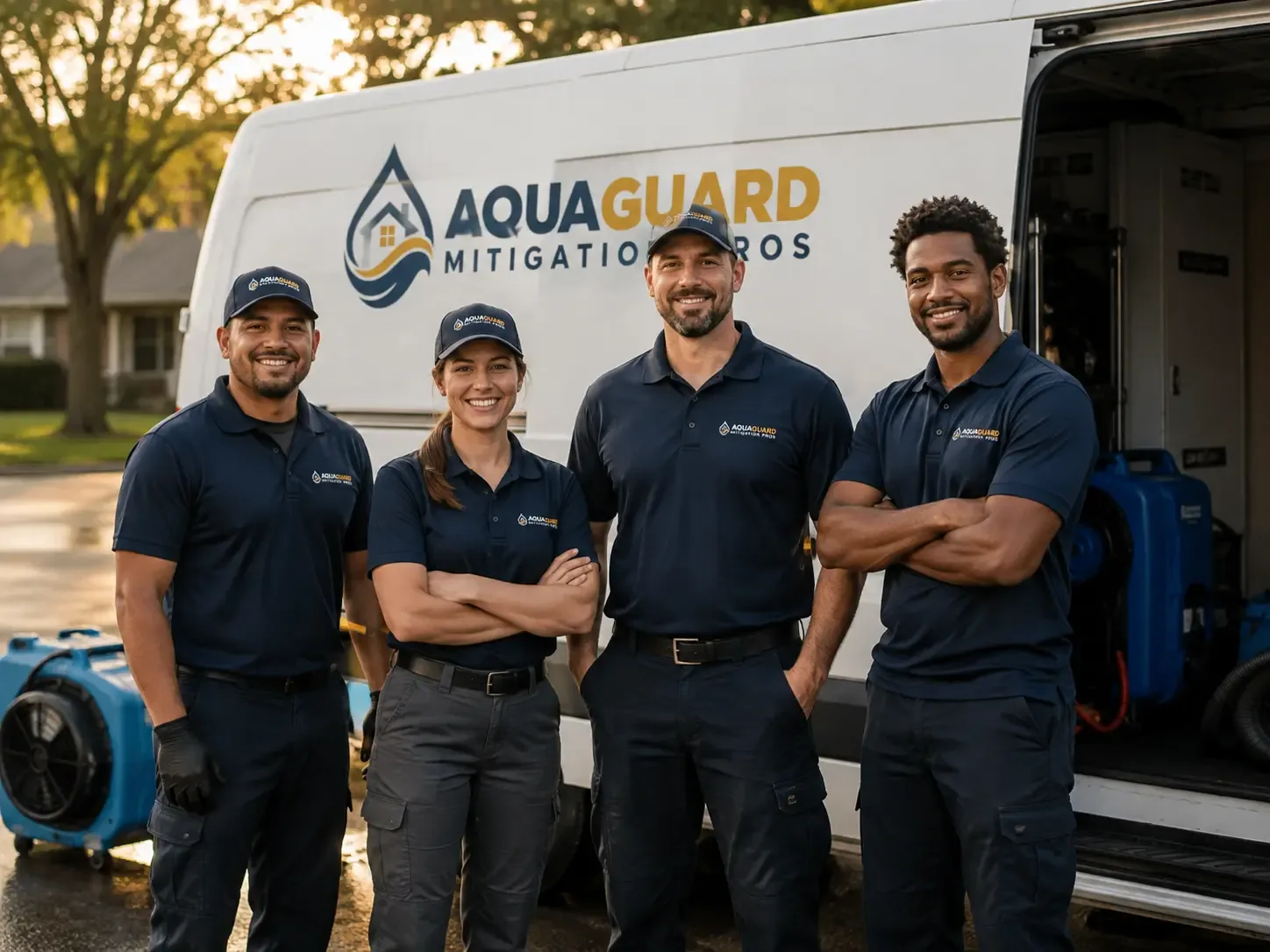 Water Damage Mitigation company in O Kean, AR